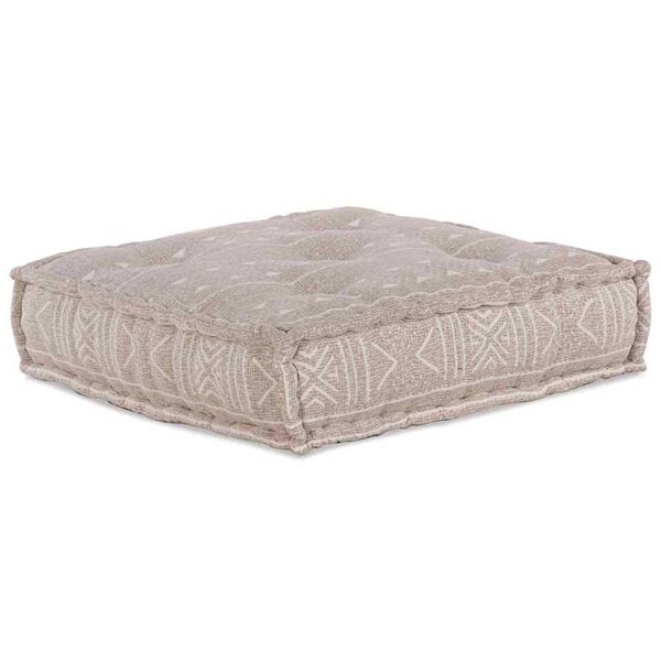 vidaXL Modular Sofa 2 pcs Light Brown 55.12 x 27.56 x 14.17 in Fabric