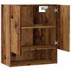 vidaXL Wall Cabinet Old wood Engineered wood Medium Wall Cabinet