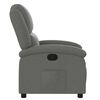 vidaXL Recliner Chair Dark grey Fabric (100% polyester), metal, plywood