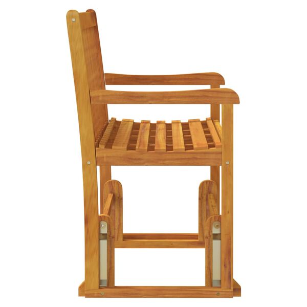 vidaXL Swing Bench Brown Solid acacia wood 43.3 in Swing Bench