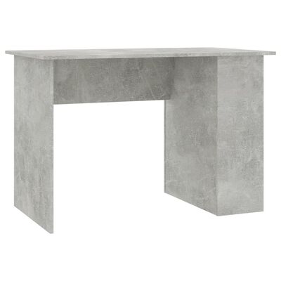 vidaXL Desk Concrete Gray 43.3"x23.6"x28.7" Engineered Wood