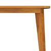 vidaXL Garden Table Natural Wood Solid acacia wood Medium Durable