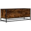 vidaXL TV Cabinet Smoked Oak Engineered Wood Compact TV Cabinet
