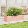 vidaXL Garden Planter Natural Wood Solid Douglas Fir wood Medium