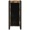 vidaXL Bathroom Cabinet with Shelf with Door Brown Solid Reclaim Wood