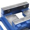 vidaXL Drill Press Vise Blue 4.76 " Cast Iron