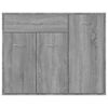 vidaXL Sideboard Grey Sonoma Engineered wood Medium Sideboard