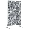 vidaXL Privacy Screen Anthracite 39.37 x 19.69 x 70.87 in Steel