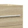 vidaXL Sink Cabinet Sonoma Oak Engineered Wood Medium