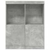 vidaXL Sideboard Concrete Grey Engineered Wood Medium Sideboard