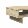 vidaXL Monitor Stand Sonoma Oak 19.7x10.6x5.9" Engineered Wood