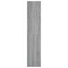 vidaXL Book Cabinet Grey Sonoma Engineered wood Medium Book Cabinet