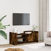 vidaXL TV Cabinet Smoked oak Engineered wood Standard TV Cabinet
