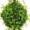 vidaXL Artificial Plant Green Polyethylene, Metal, Polypropylene Medium