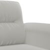 vidaXL 2-seater Sofa Light grey