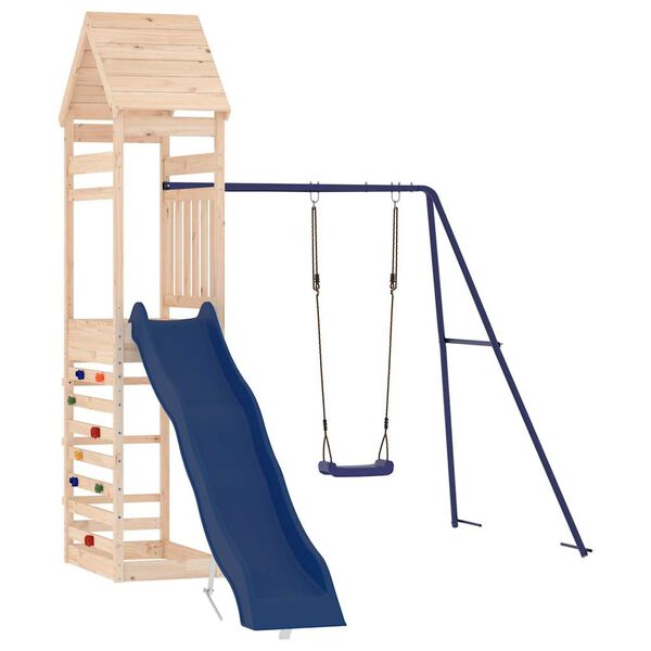 vidaXL Outdoor Playset Pine Solid pine wood Large Durable