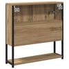 vidaXL Bathroom Mirror Cabinet with Shelf artisan oak 60 x 16 x 60 cm