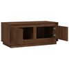 vidaXL Coffee Table Brown Oak Engineered Wood Medium Coffee Table