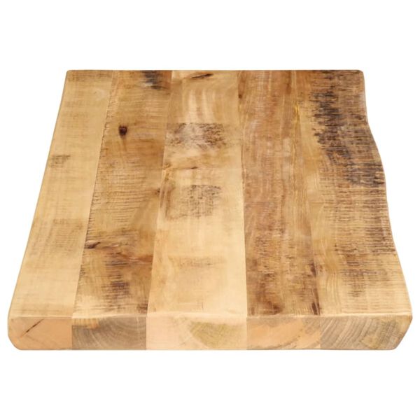vidaXL Table Top Natural wood grain Solid mango wood Medium Durable
