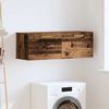 vidaXL Wall Cabinet Old wood 39.4" x 14.4" x 13.8" Engineered wood