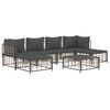 vidaXL Garden Lounge Set Dark Gray