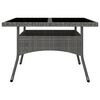 vidaXL Dining Set Grey, Brown