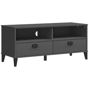 vidaXL TV Stand Anthracite Grey Engineered Wood Medium TV Stand