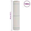 vidaXL Weed Membrane White Polypropylene 0.5 x 328.1 ft Durable