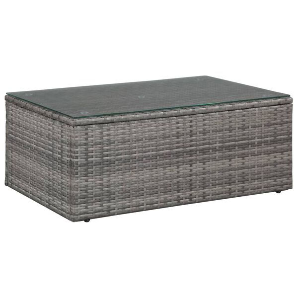 vidaXL Garden Lounge Set Dark Grey