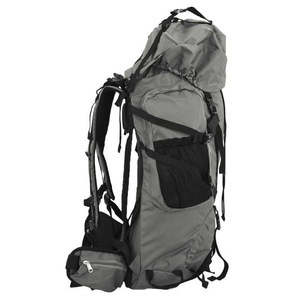 vidaXL Hiking Backpack Gray 21.1 galOxford Fabric