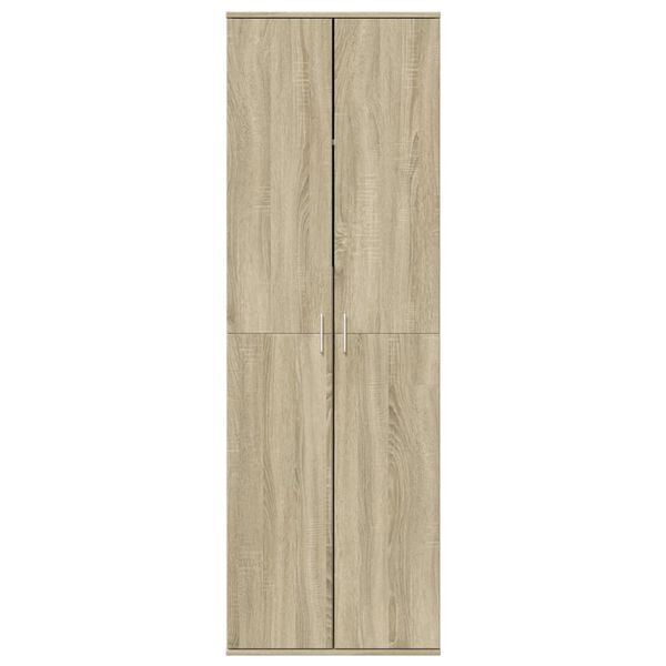 vidaXL Highboard Sonoma Oak Engineered Wood Standard Highboard