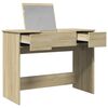vidaXL Dressing Table Sonoma oak Engineered wood Medium Dressing Table