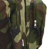 vidaXL Fishing Bag Waterproof Green Camouflage Oxford Fabric