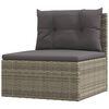 vidaXL Garden Lounge Set Grey