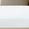 vidaXL Jersey Fitted Sheet Set of 2 White 100% Cotton 35 x 78 in