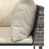 vidaXL Garden Lounge Set Grey, Beige