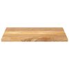 vidaXL Table Top 35.4"x19.7"x1.5" Rectangular Solid Wood Mango