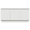 vidaXL TV Cabinet White 39.37 x 14.96 x 19.29 in Engineered Wood