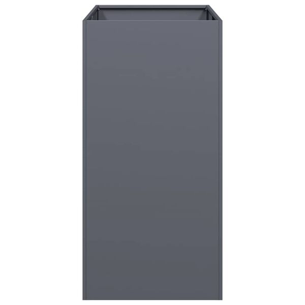 vidaXL Planter Anthracite Cold-rolled steel Large Decorative Inlays