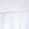 RIDDER Curtain Rail White Aluminum 27.6-45.3 in Telescopic Technology