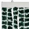 vidaXL Insect Curtain Green and White 35.4x86.6" Chenille