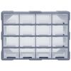vidaXL Multi-drawer Organizer with 16 Middle Drawers 20.5"x6.3"x14.6"