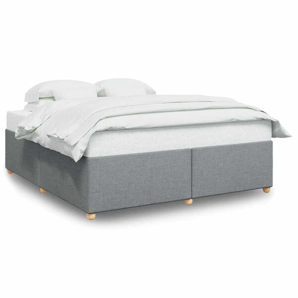 vidaXL Bed Frame Light Grey