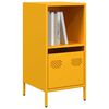 vidaXL Sideboard Mustard Yellow Cold-rolled Steel Medium Sideboard