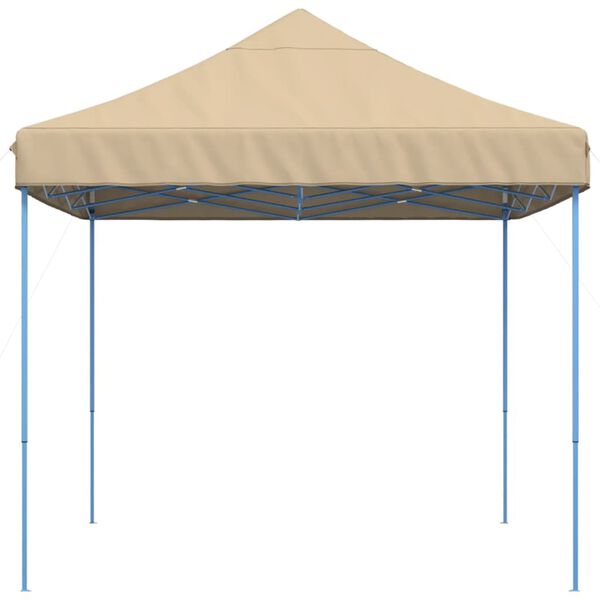 vidaXL Party Tent Beige and Blue