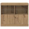 vidaXL Sideboard Brown 81 x 37 x 67 cm Engineered wood