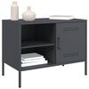 vidaXL TV Cabinet Anthracite Steel Medium TV Stand Rectangular