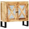 vidaXL Sideboard 31.5"x11.8"x29.9" Solid Wood Mango