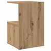 vidaXL Bedside Cabinet Artisan oak Engineered wood Standard