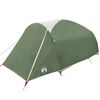 vidaXL Family Tent Tunnel 6-Person Green Waterproof